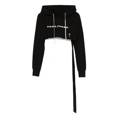 RICK OWENS DRKSHDW - Cotton Cropped Hoodie