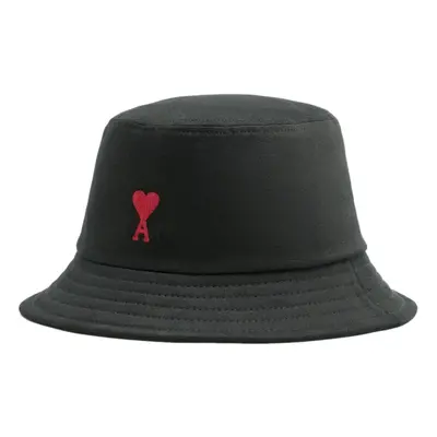 AMI PARIS - Ami De Coeur Cotton Bucket Hat