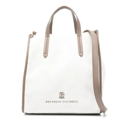 BRUNELLO CUCINELLI - Cotton And Linen Tote Bag