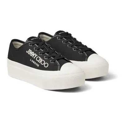 JIMMY CHOO - Palma Maxi Canvas Sneakers