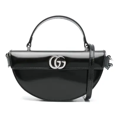 GUCCI - Halfmoon Leather Handbag