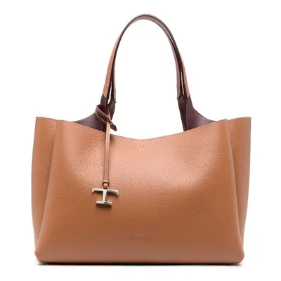 TOD'S - T Timeless Medium Leather Tote Bag