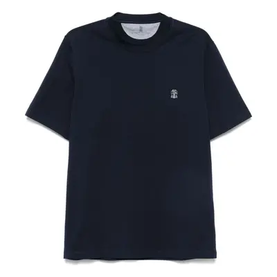 BRUNELLO CUCINELLI - Logo Cotton T-shirt