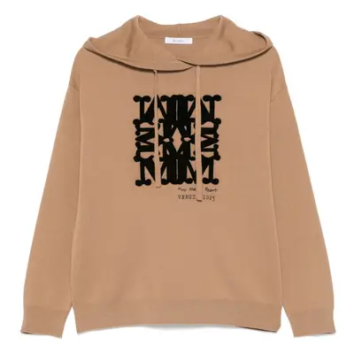 MAX MARA - Logo Wool Hoodie