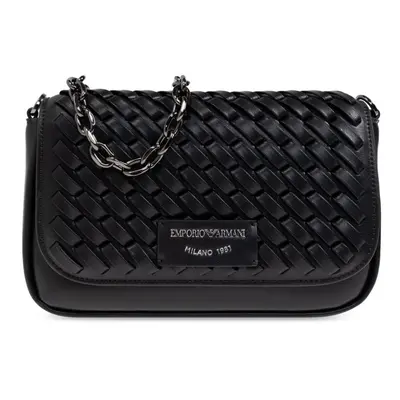 EMPORIO ARMANI - Leather Wallet On Chain