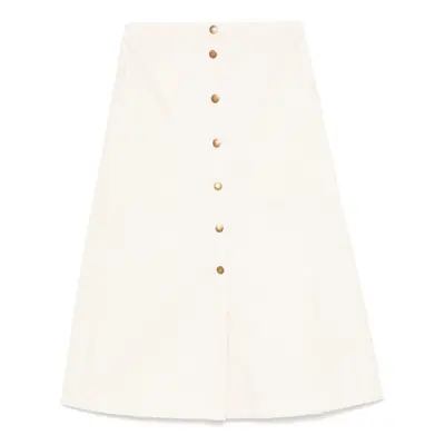 MONCLER - Buttoned Midi Skirt