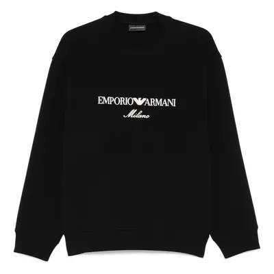 EMPORIO ARMANI - Logo Cotton Sweatshirt