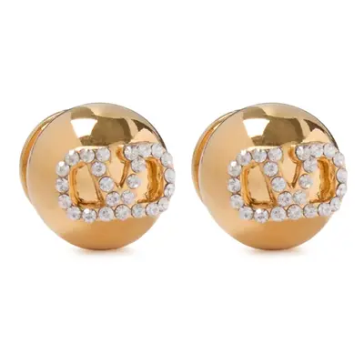 VALENTINO GARAVANI - Vlogo Earrings With Swarowski Crystals