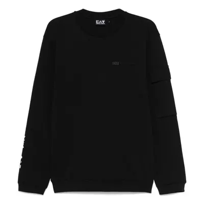 EA7 - Logo Cotton Crewneck Sweatshirt