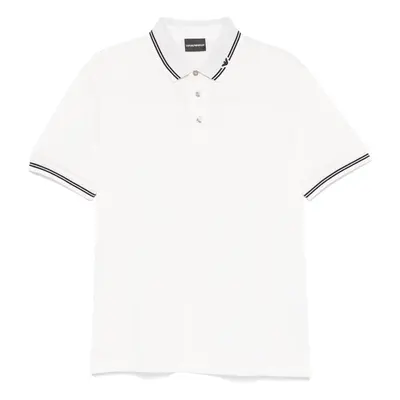 EMPORIO ARMANI - Logo Cotton Polo Shirt