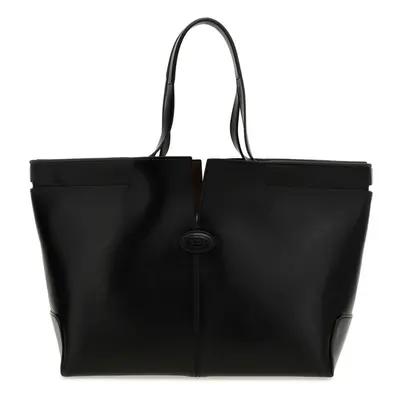 TOD'S - Di Bag Folio Small Leather Tote Bag