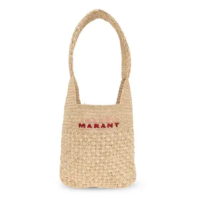 ISABEL MARANT - Praia Small Straw Shoulder Bag