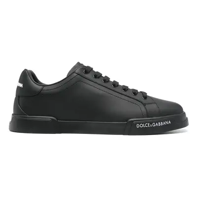 DOLCE & GABBANA - Portofino Leather Sneakers