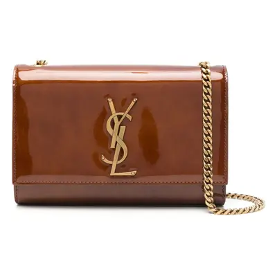 SAINT LAURENT - Kate Patent Leather Crossbody Bag