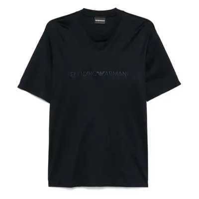 EMPORIO ARMANI - Embroidered Logo T-shirt