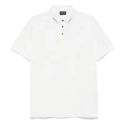 EMPORIO ARMANI - Logo Cotton Polo Shirt