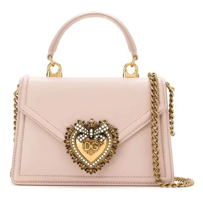 DOLCE & GABBANA - Devotion Small Leather Handbag