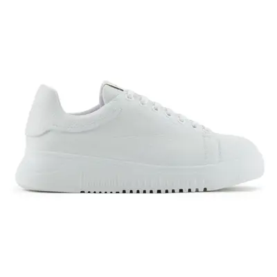 EMPORIO ARMANI - Cruelty Free Leather Sneakers