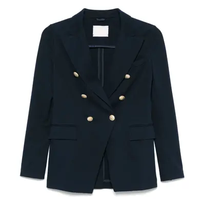 CIRCOLO - Cotton Double-breasted Jacket