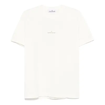 STONE ISLAND - Logo Cotton T-shirt