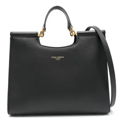 DOLCE & GABBANA - Sicily Small Leather Tote Bag