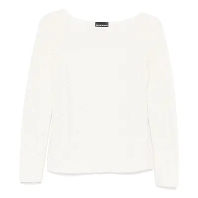 EMPORIO ARMANI - Jacquard Boat-neck Top