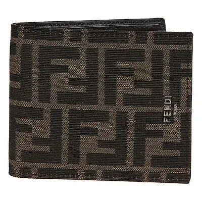 FENDI - Bi-fold Wallet Jacquard Ff