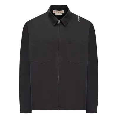 MARNI - Embroidered Cotton Shirt