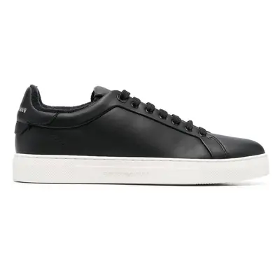 EMPORIO ARMANI - Leather Sneakers