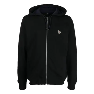 PS PAUL SMITH - Zebra Logo Cotton Zip Hoodie