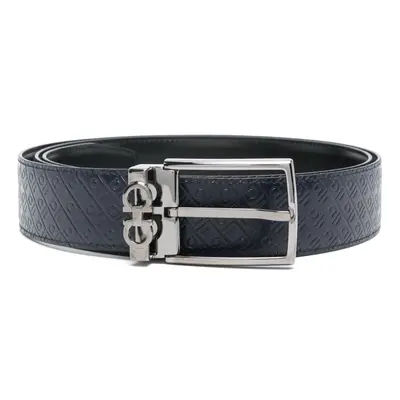 FERRAGAMO - Gancini Leather Belt