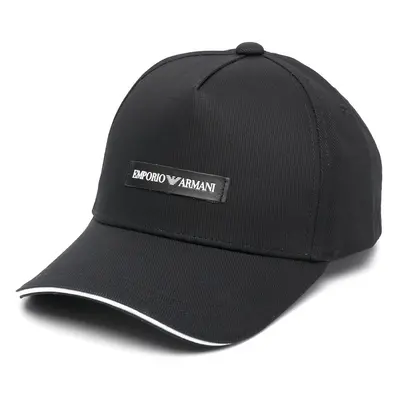 EMPORIO ARMANI - Logo Cotton Cap