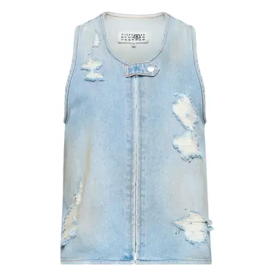 MM6 MAISON MARGIELA - Denim Zipped Vest