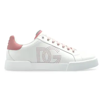 DOLCE & GABBANA - Portofino Leather Sneakers