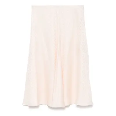 FENDI - Ff Silk Midi Skirt