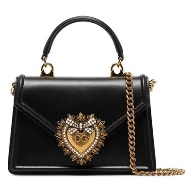 DOLCE & GABBANA - Devotion Small Leather Handbag