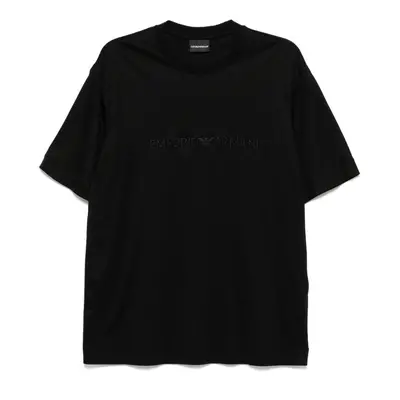 EMPORIO ARMANI - Embroidered Logo T-shirt