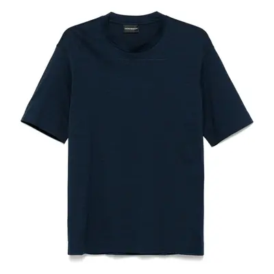 EMPORIO ARMANI - Allover Logo Cotton T-shirt