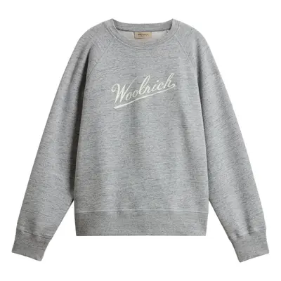 WOOLRICH - Logo Cotton Sweatshirt