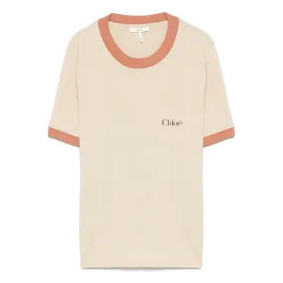 CHLOÉ - Logo Cotton T-shirt