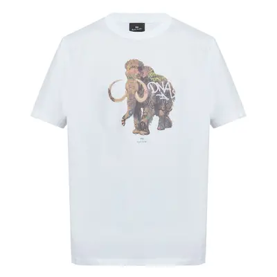 PS PAUL SMITH - Graffiti Mammoth Cotton T-shirt