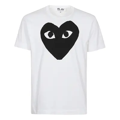 COMME DES GARCONS PLAY - Black Heart Cotton T-shirt