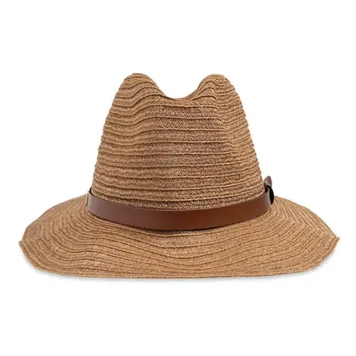 EMPORIO ARMANI - Straw Fedora Hat