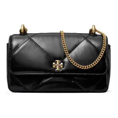 TORY BURCH - Kira Diamond Mini Leather Shoulder Bag