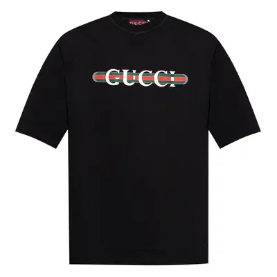 GUCCI - Logo Cotton T-shirt