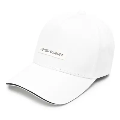 EMPORIO ARMANI - Logo Cotton Cap