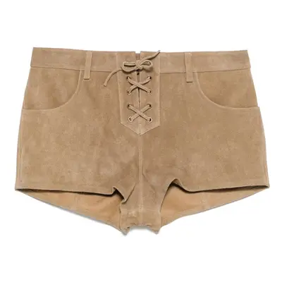 ISABEL MARANT - Delma Leather Shorts