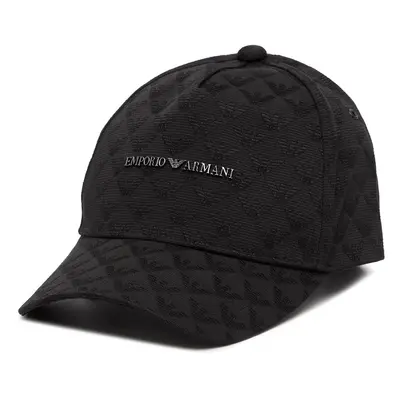 EMPORIO ARMANI - Allover Logo Baseball Cap