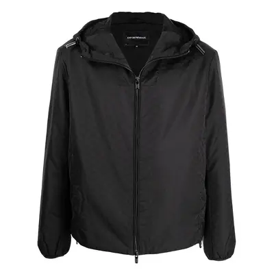 EMPORIO ARMANI - Allover Logo Blouson Jacket