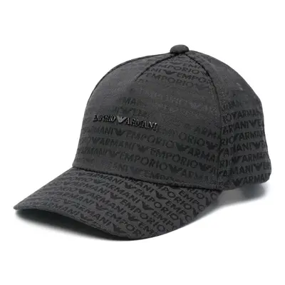 EMPORIO ARMANI - Allover Logo Baseball Cap